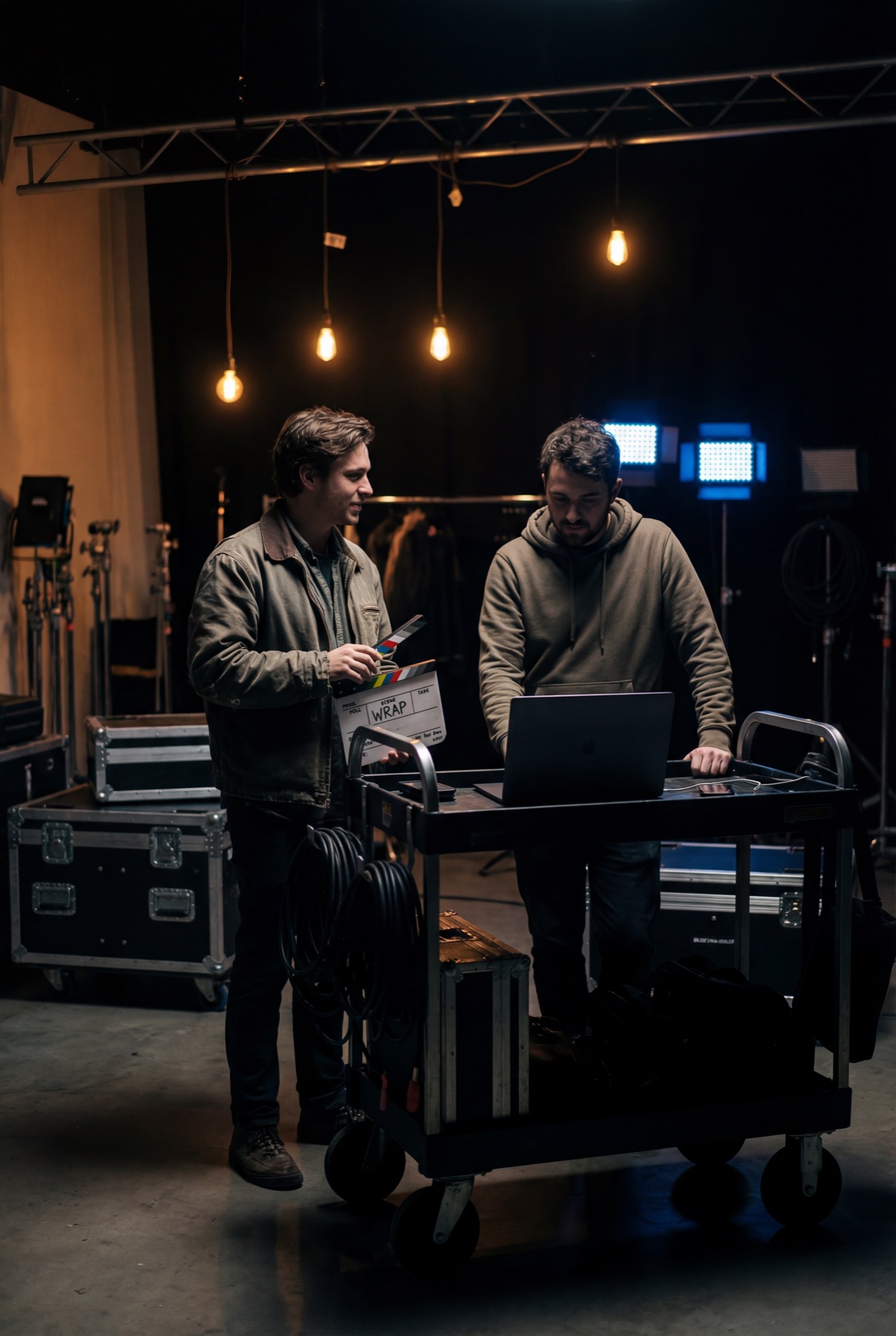 Lightboom Media am Set mit Markit-Workflow in der Praxis